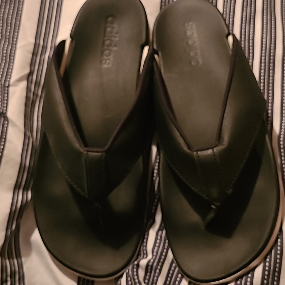 adidas Black Sandals